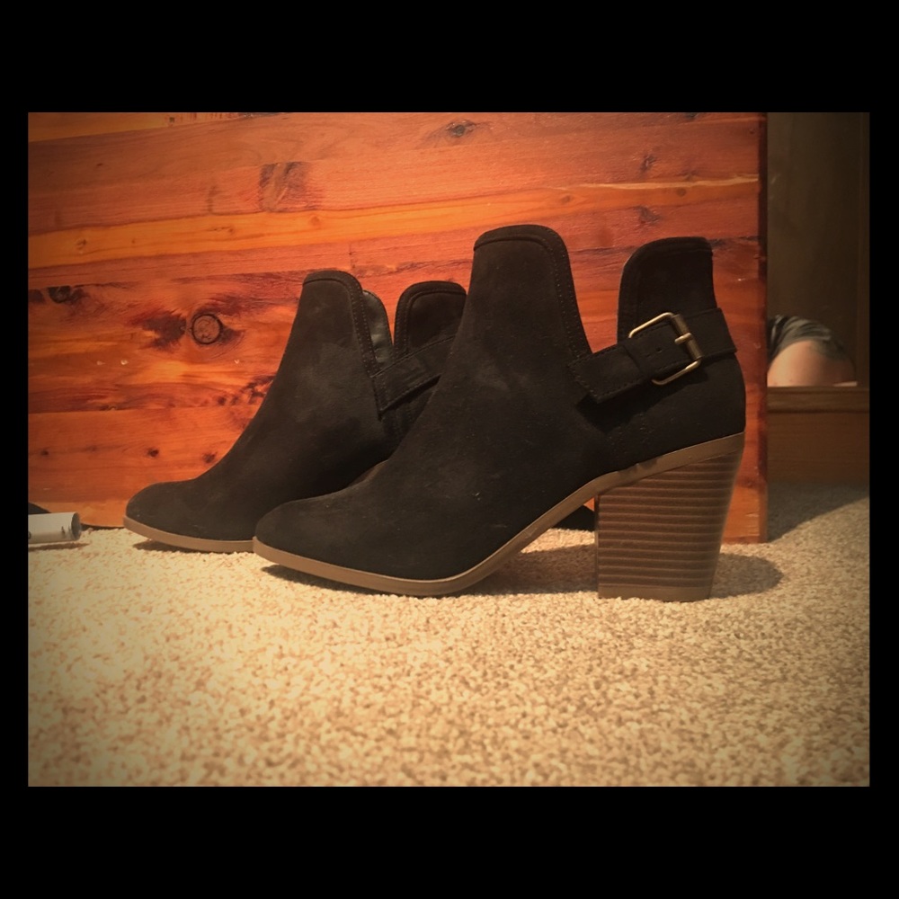 Just Fab ankle boots size 8 women’s heels